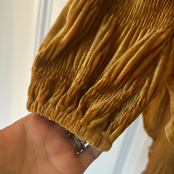 Free People “M” My Best Velvet Blouse NWT - Picture 8 of 12
